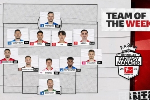 德甲本轮官方最佳阵：格雷罗、李在城领衔，鲍曼、斯坦尼西奇在列