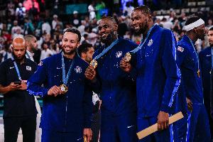 RJ：美国男篮2028年奥运无法夺金 去年派出最顶尖阵容都赢得很难