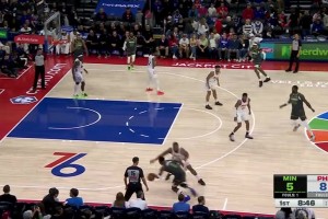 卧槽，梯云纵即视感！爱德华兹超残暴拉弓战斧暴力隔扣博纳