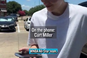 新秀赛季入选全明星首发达拉斯飞翼状元佩奇这反应很平静啊~