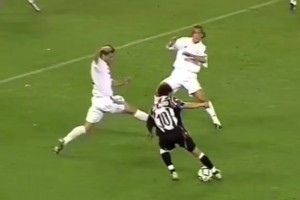 皮耶罗区域！斑马王子皮耶罗神级停球晃动攻破皇马！