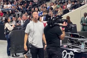 CBA强度太大了？快船vs龙狮 记者拍到博格丹伤退退场